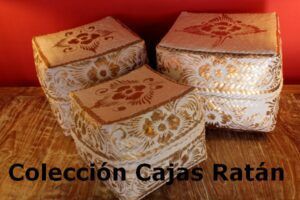 Coleccion Cajas Ratan