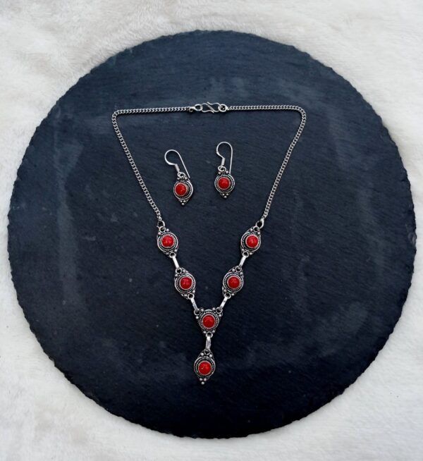 DV2112 CONJUNTO COLLAR Y PENDIENTES